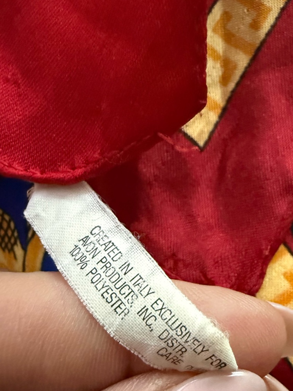 Avon ‘Sign of the Stars’ Vintage Scarf Astrological Zodiac Made in Italy - Picture 10 of 10